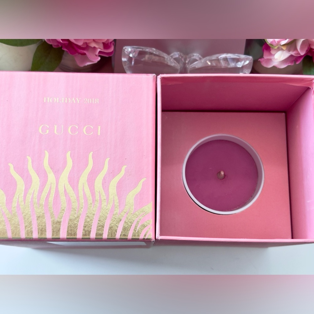 Gucci Pink Porcelain Bee Candle - Picture 8 of 9